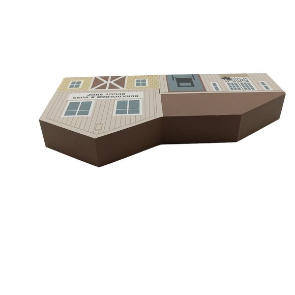 Cat's Meow Village Burkholder & Sons Buggy Shop Amish Craftsmen Series Signed - Picture 4 of 8